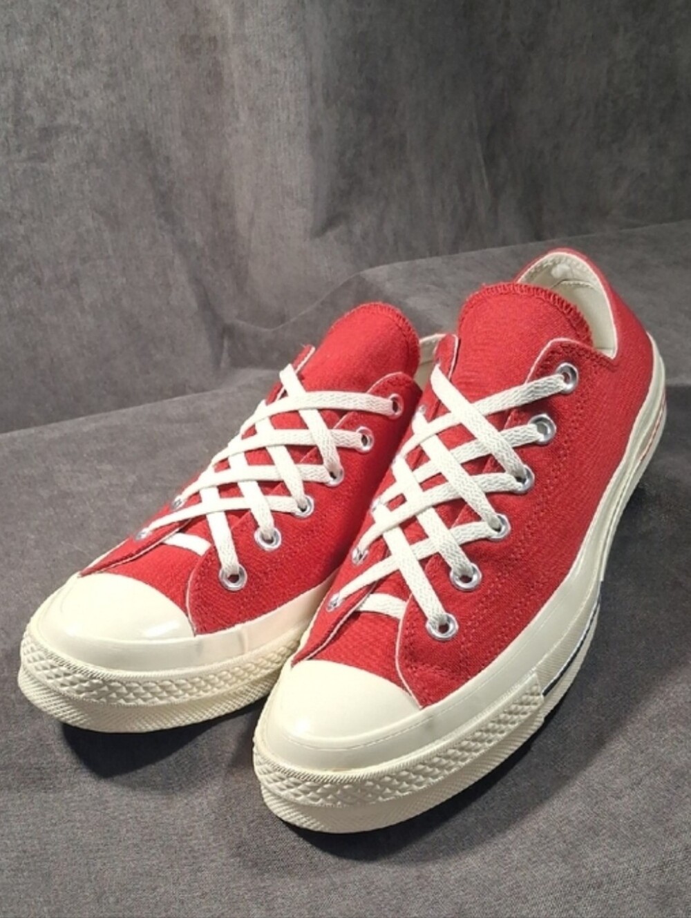 Converse Chuck 70 Heritage Court Gym Red Ox Low Canvas Sneakers VG US M8 W10
